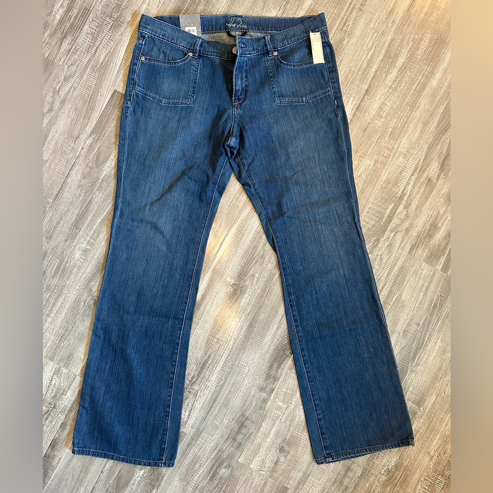 Vintage Classic Blue Boot Cut Jeans